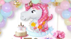 Backdate 3 Unicorn Th Birthday Decorations For Girls – Balloon Garland Arch Kit  Pastel , Rainbow Unicorn Birthday Party Supplies For  Year Old  Pcs