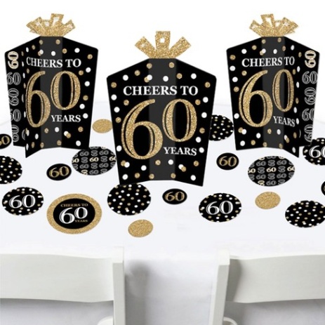 Get The Party Started: Fabulous 60th Birthday Table Decor Ideas!