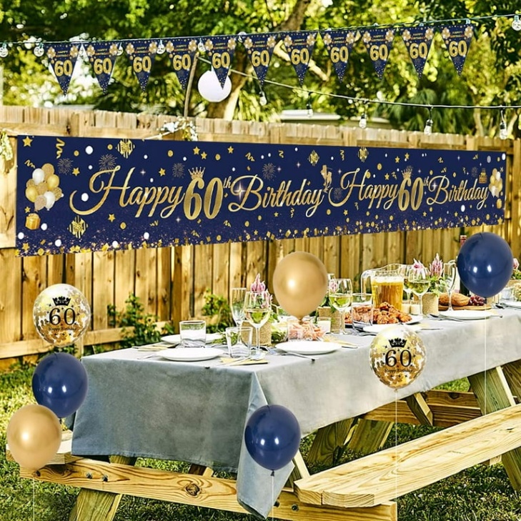 Spruce Up Your 60th Bash With These Fun And Fabulous Birthday Party Decor Ideas!