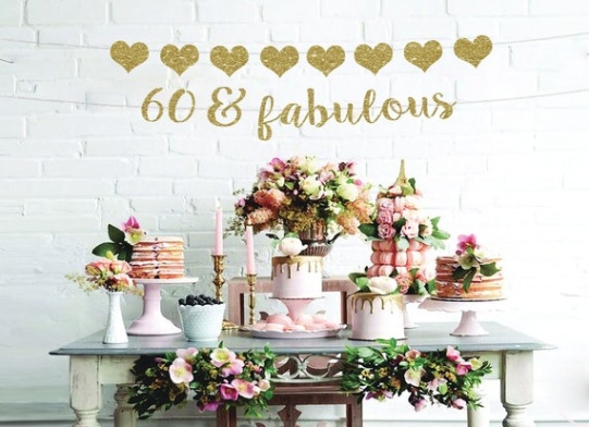 Get The Party Started: Fun And Fabulous 60th Birthday Decorations For Her!