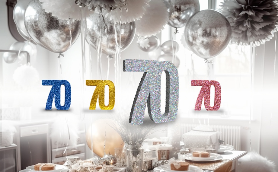 70th birthday party decor ideas Niche Utama 1 Amazon