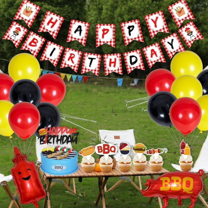 Spice Up Your BBQ Birthday Bash With Amazing Decorations!