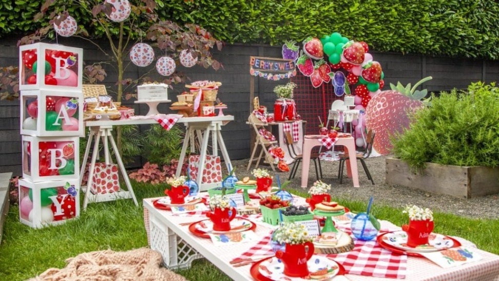 Berry Sweet: Fun And Festive Berry-themed 1st Birthday Decorations