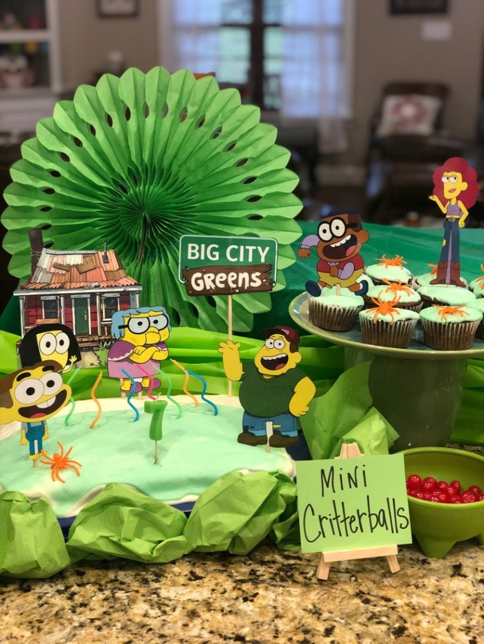 big city greens birthday decorations Niche Utama 1 Big City Greens Party  Birthday decorations, Green party