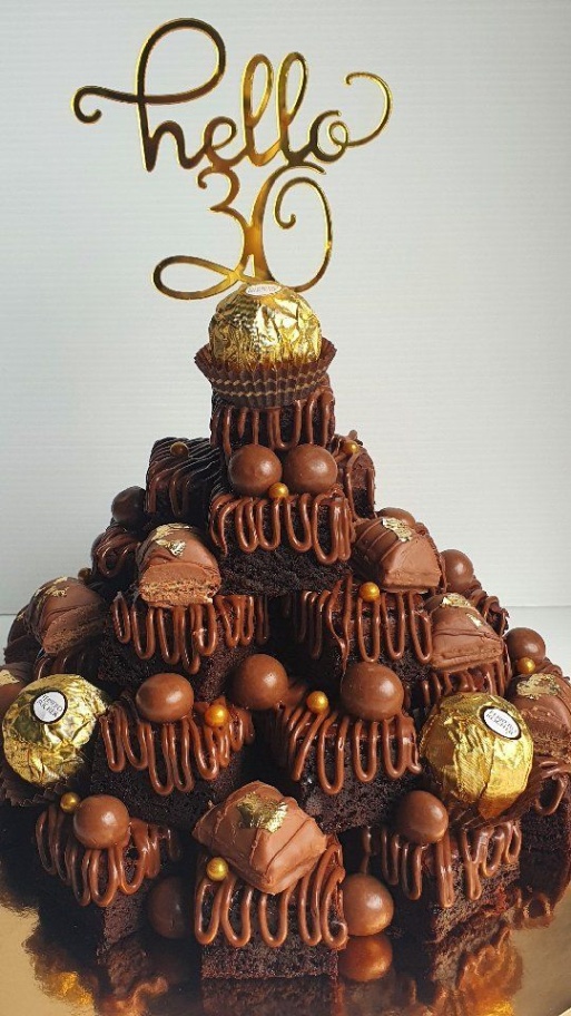 Niche Utama 1 Brownies Tower  Perfect Gift For Chocolate Lovers