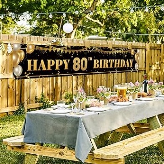 80th Birthday Bash: Fun And Creative Party Decoration Ideas!