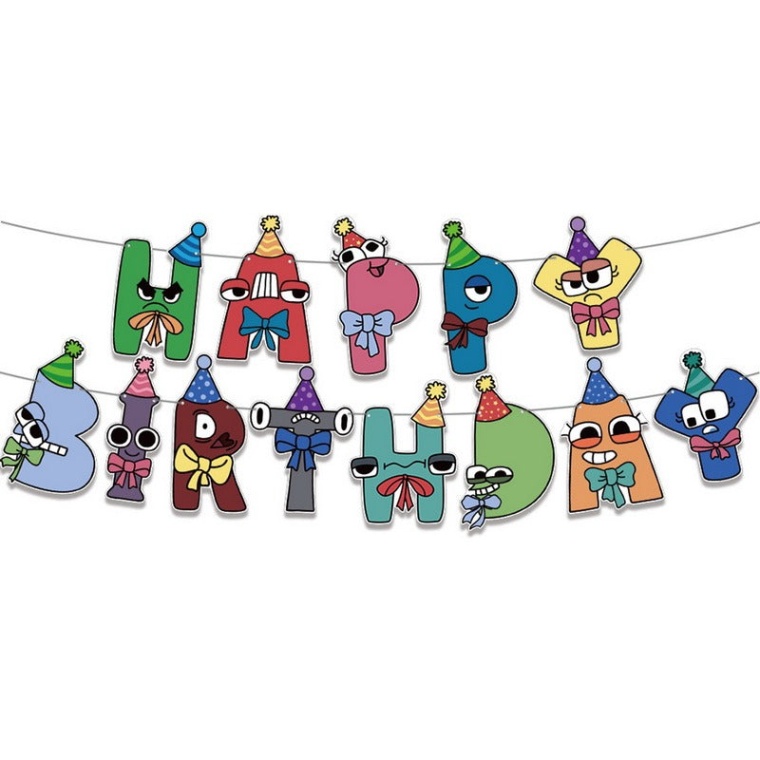 Get Groovy With Alphabet Lore Birthday Decorations For A Fun-filled Celebration!