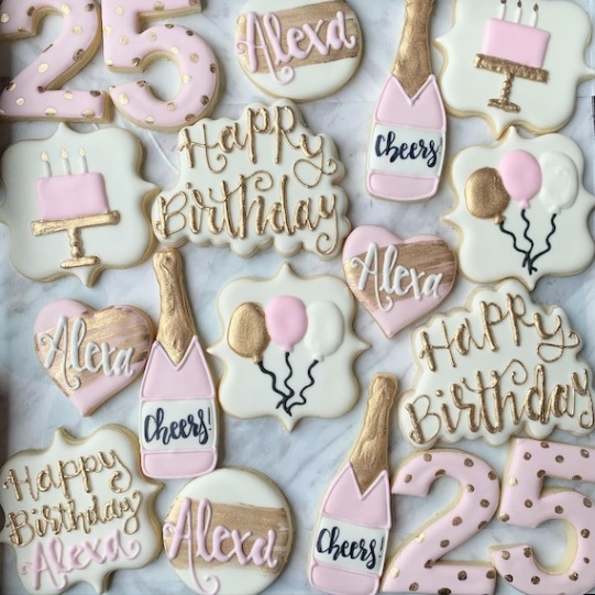 Niche Utama 2 Birthday Cookies - Dozen