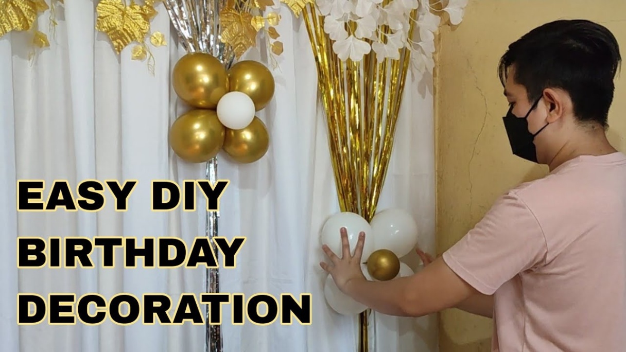 Niche Utama 2 Birthday Decoration Ideas At Home/ How To Decorate Birthday Party