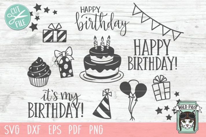 Niche Utama 2 Birthday SVG, Happy Birthday SVG, Birthday Party SVG, Cake