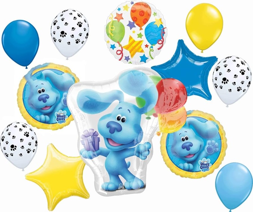 Get Groovy With Blues Clues Themed Birthday Party Decorations!