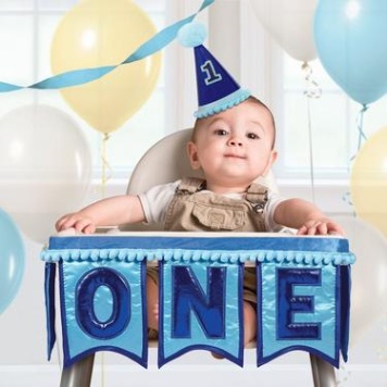 Spruce Up Your Baby’s High Chair For Their First Birthday Bash!