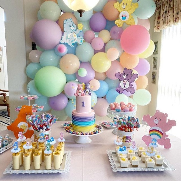 Adorable Care Bear Birthday Party Decorations For A Whimsical Celebration!