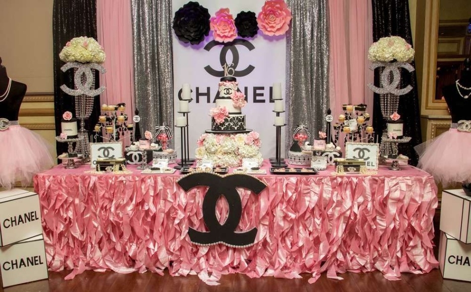 Niche Utama 2 Chic Chanel Birthday Party Ideas