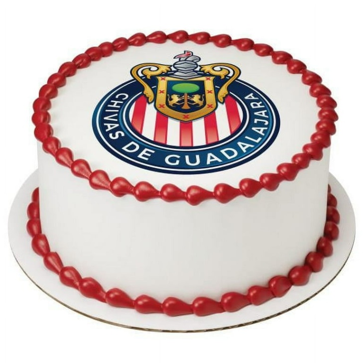 Niche Utama 2 Chivas Guadalajara Chivas De Corazon Edible Cake Topper Image