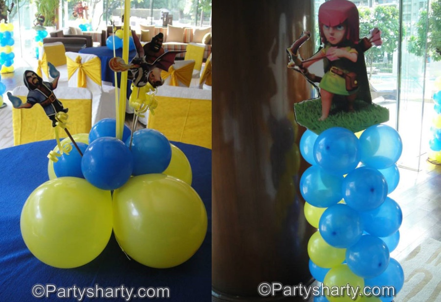 clash of clans birthday decorations Niche Utama 2 Clash of Clans Theme Birthday Party, Birthday Party Themes Ideas