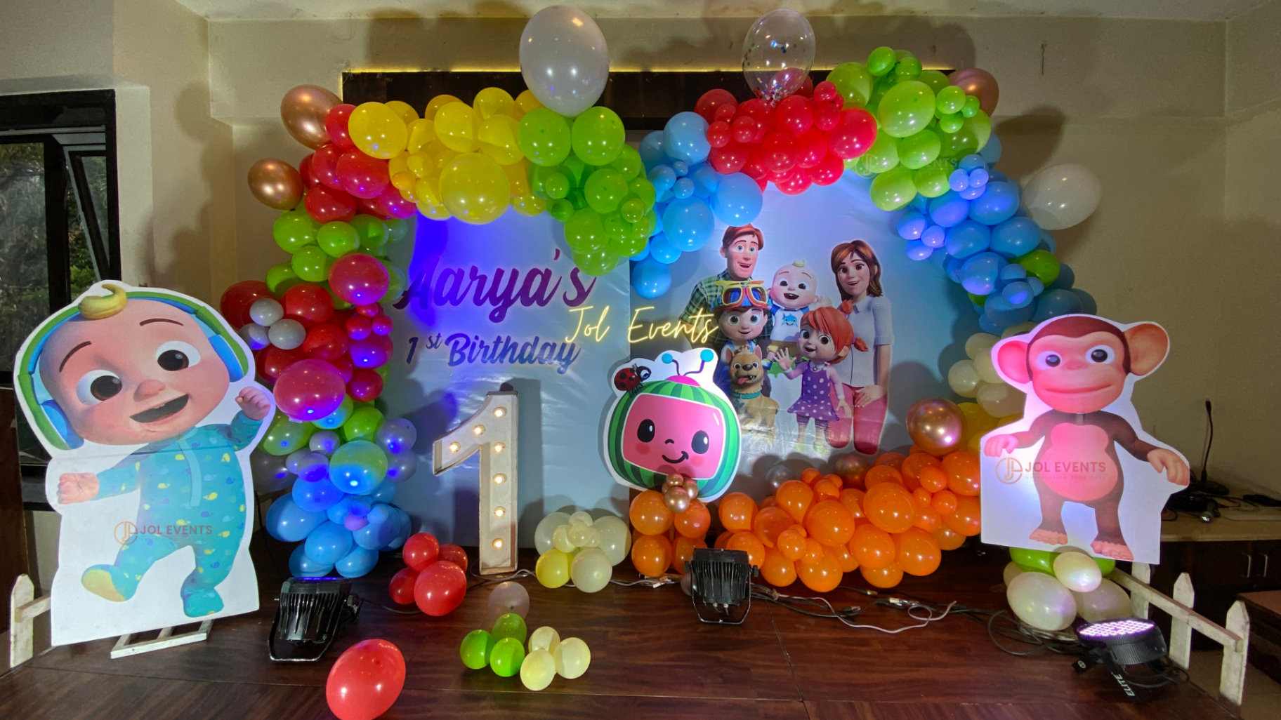 Niche Utama 2 Cocomelon Themed Birthday Party Decoration  Cocomelon Theme Party