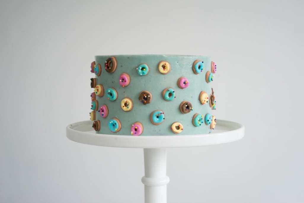 Sprinkle, Frost, And Celebrate: Birthday Cake Donut Cake Decorating Fun!