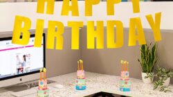 Niche Utama 2 Happy Birthday Desk Decorating Kit –  Pc.