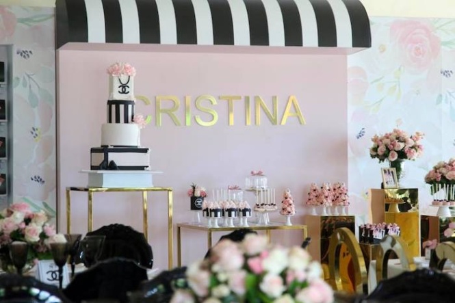 Niche Utama 2 Kara's Party Ideas Chanel Inspired Sweet  Birthday Party