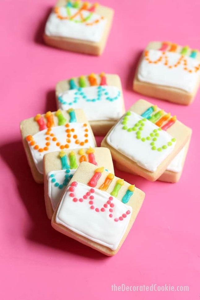 Get Your Party Started With Delicious Birthday Decorated Cookies!