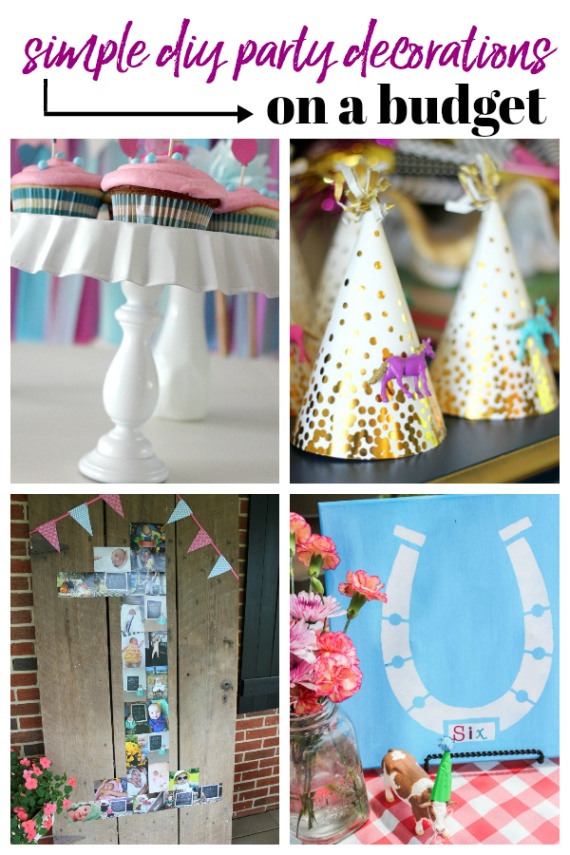 cheap birthday decoration ideas Niche Utama 2 Simple DIY Party Decorations on a Budget