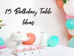 Wow Your Guests With These Fun Birthday Cake Table Decor Ideas!